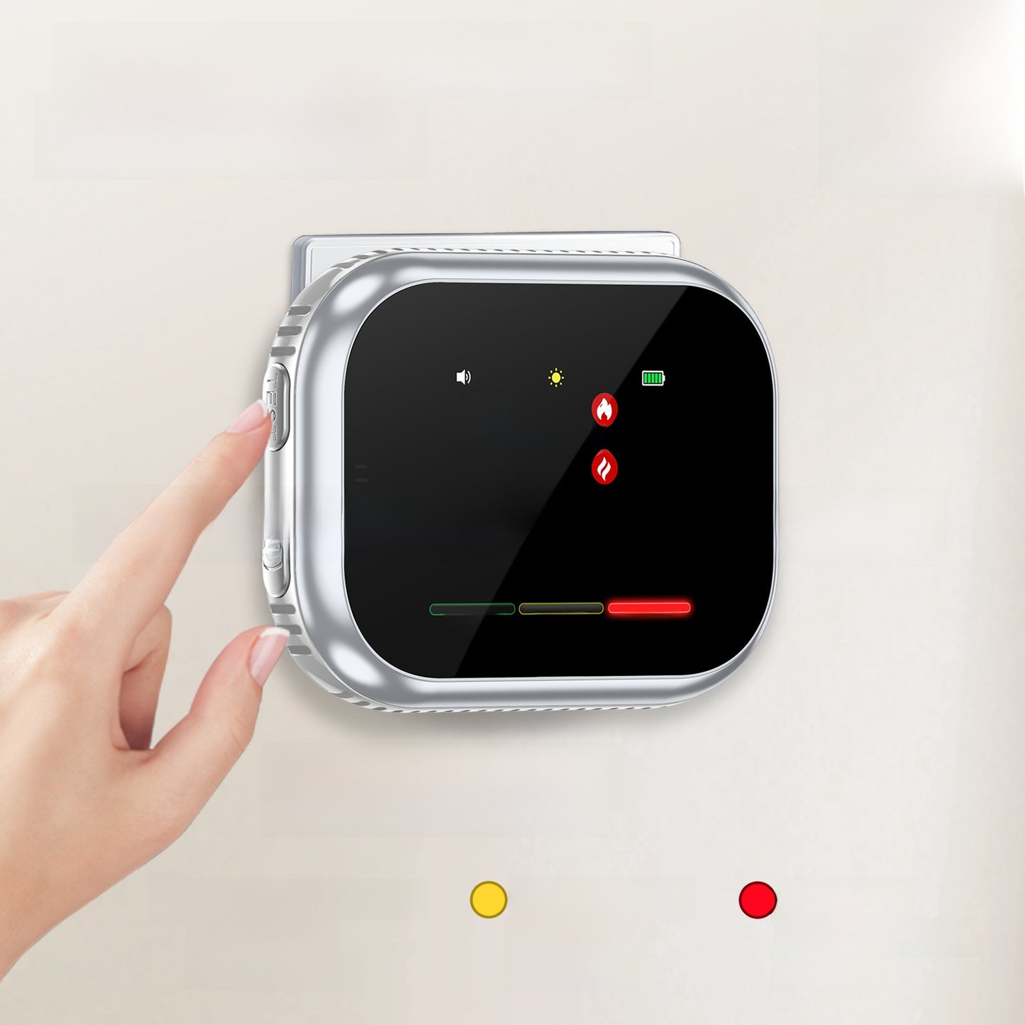 Portable Home Gas Detector with Electrochemical Sensor