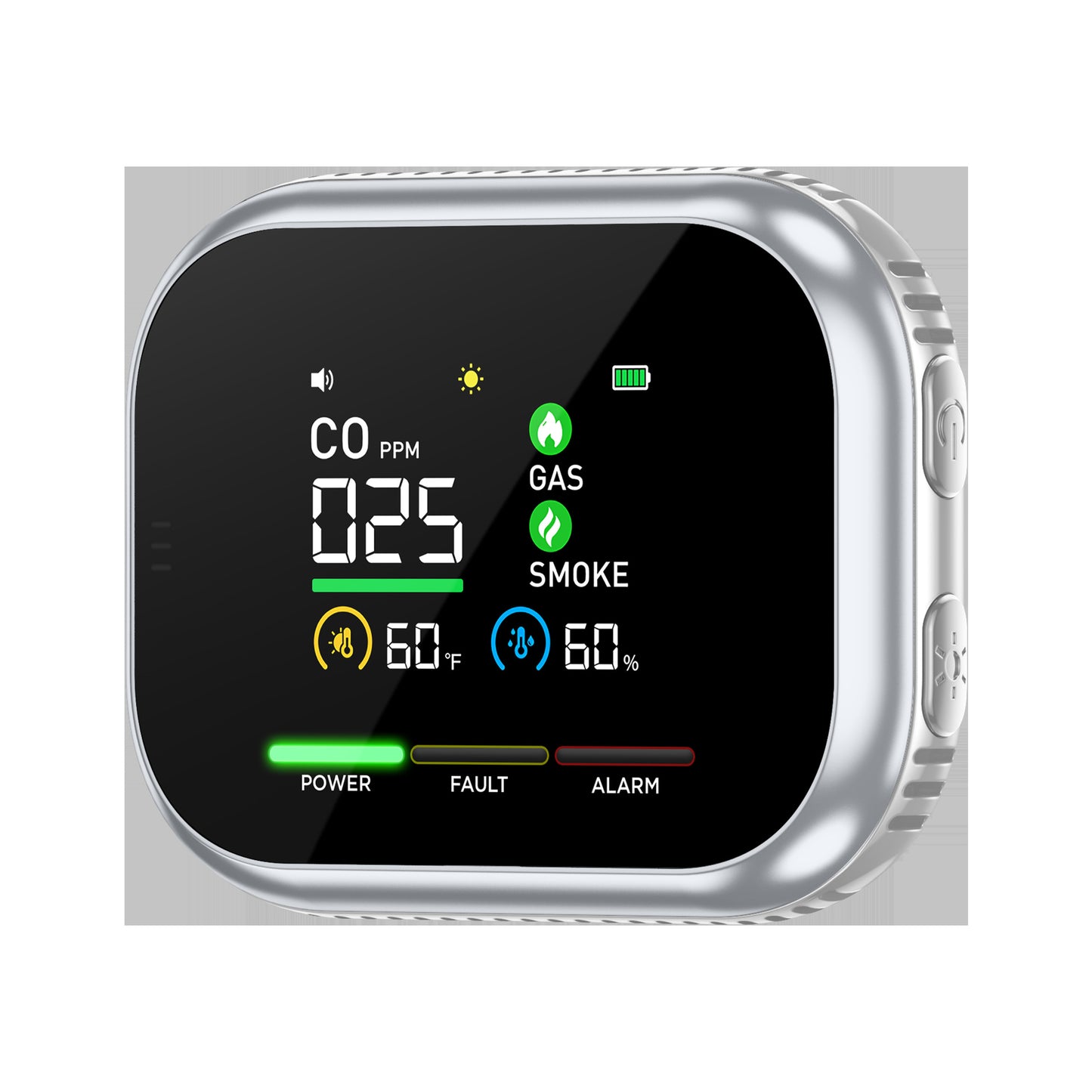 Portable Home Gas Detector with Electrochemical Sensor