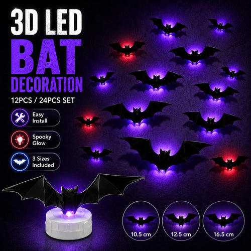 3D Bat Light Decorations