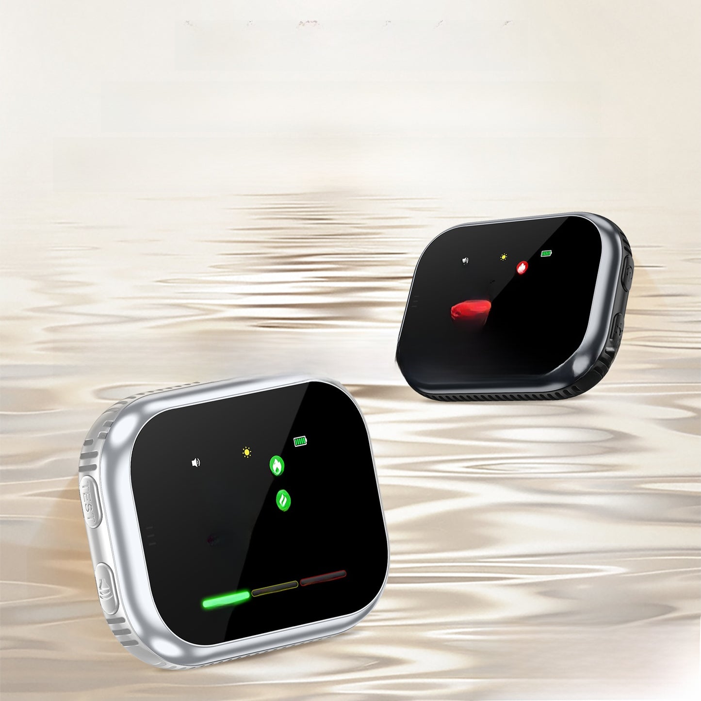 Portable Home Gas Detector with Electrochemical Sensor
