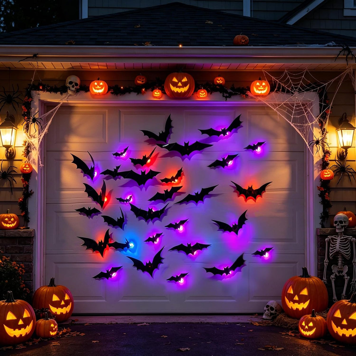 3D Bat Light Decorations