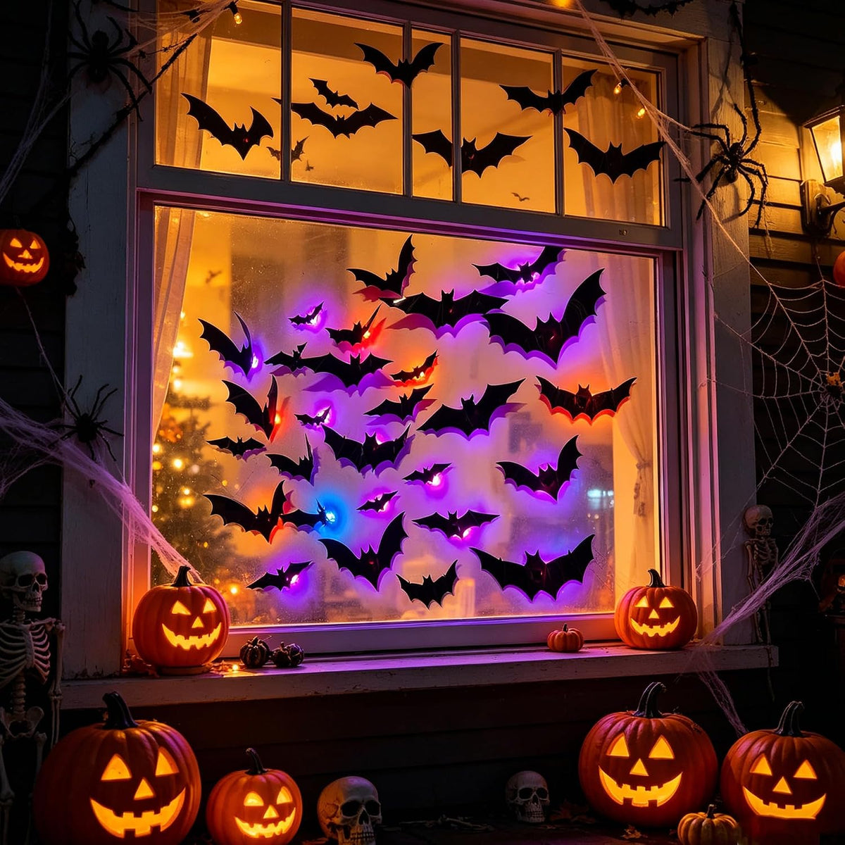 3D Bat Light Decorations