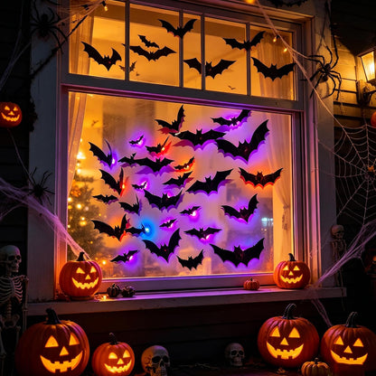 3D Bat Light Decorations